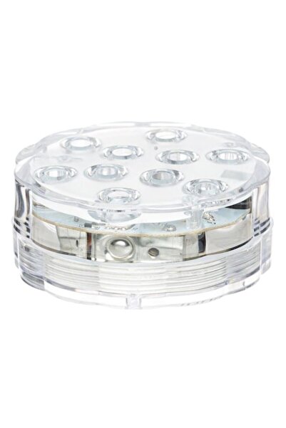 OEM Lampă impermeabilă cu 10 LED-uri RGB, 4 funcții, telecomandă, 7 x 2,7 cm