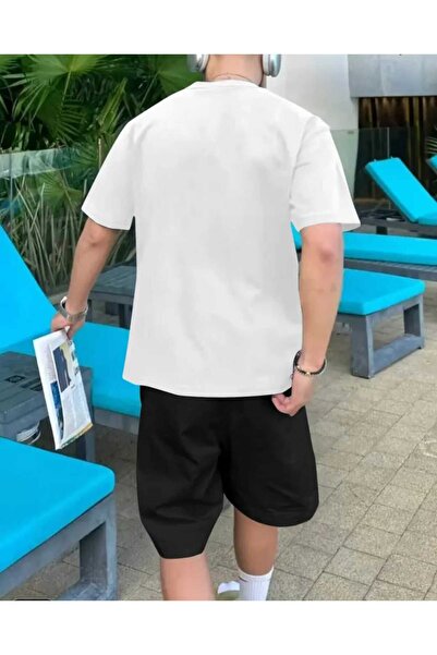 ORVIO Group Men's Los Angeles (L.A.) Figured Shorts Set