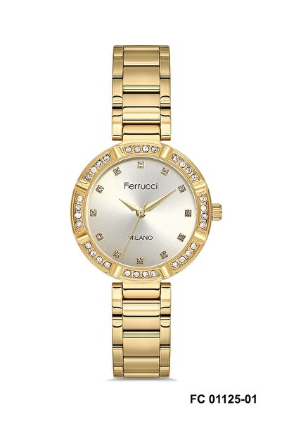 Ferrucci Fc01125M.01 Gold Color 33 mm Women's Wristwatch