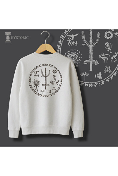 Hystoric Wear Tree of Life Back Printed Sweatshirt