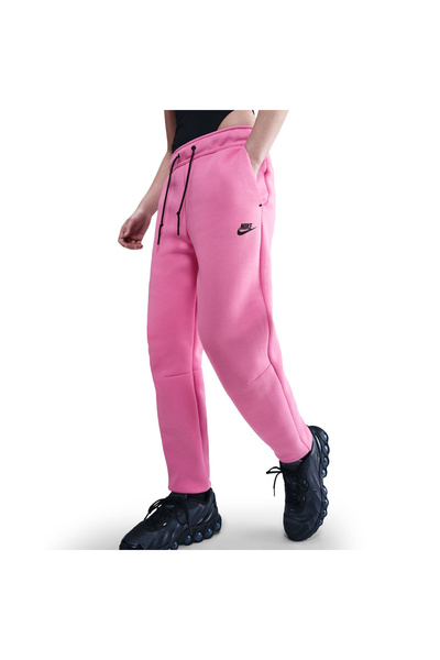 Nike Παντελόνι W Nsw Tch Flc Mr Jgger 2 L