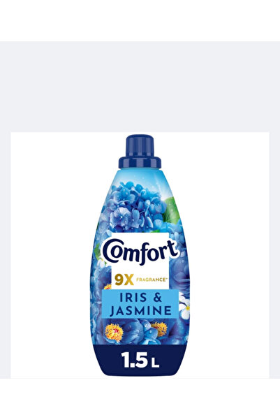 Comfort منعم الأقمشة المركز، برائحة السوسن والياسمين، 9 عطور، 1.5 لتر