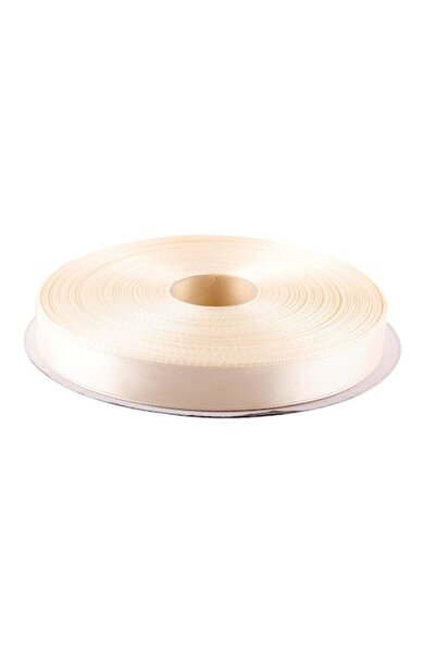 Creativ Deco Plus Panglică de satin cu rolă, lățime 1 cm, culoare ivor 22 m