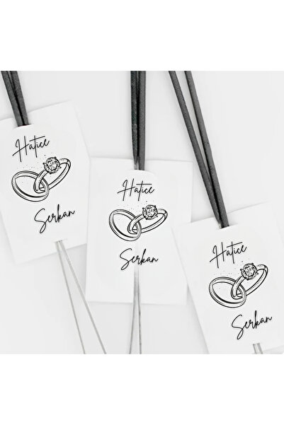 Kişiye Özel hediye Kartı 20 adet