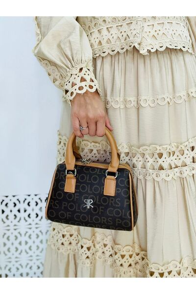 H&D COLLECTİON Geantă Polo Of Colors pentru femei cu curea de mână și curea d...