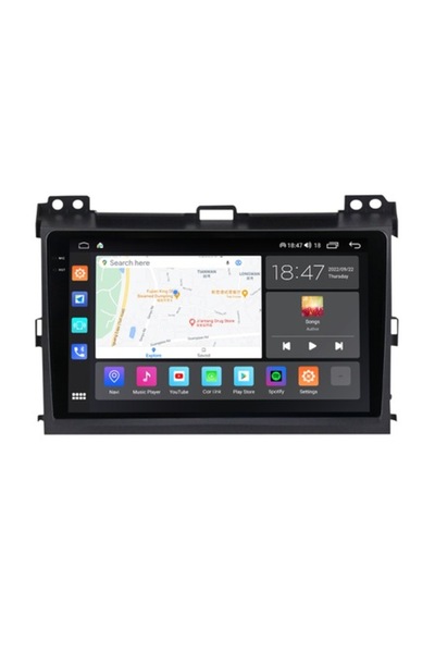 NAVIGPS Sistem de navigație Toyota Land Cruiser Prado J120 (2003-2009)