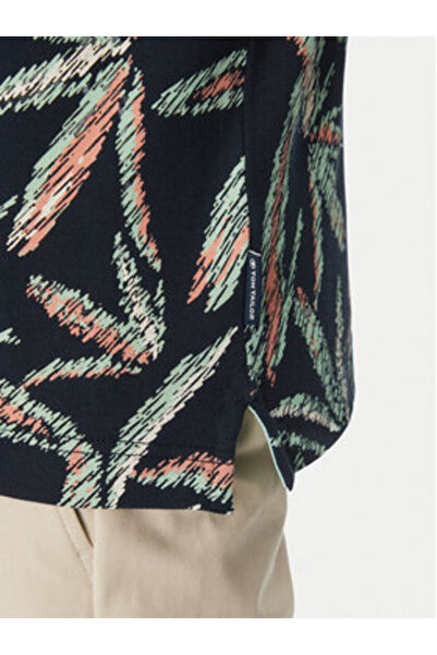 Tom Tailor Ανδρικό Πόλο 1045706 Μπλε σκούρο