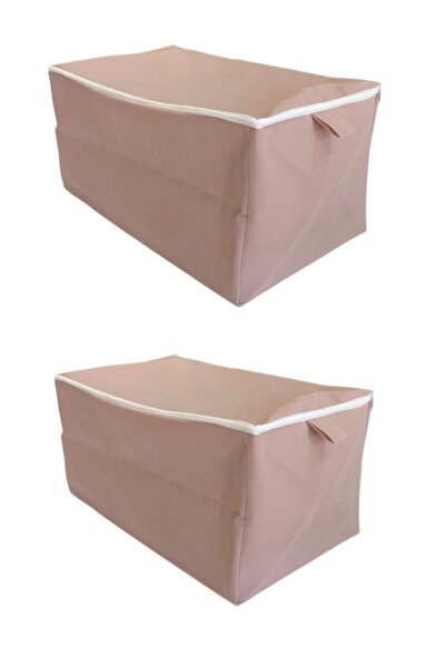 TURİNHOME 2 ADET Kazak Hurcu, Baza Altı Hurç, Çekyat Tipi Hurç 25X30X50CM