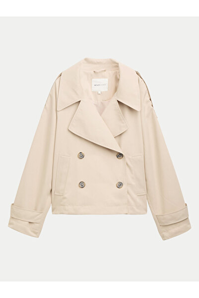 Tom Tailor Denim Γυναικεία Καμπαρντίνα 1045530 Μπεζ