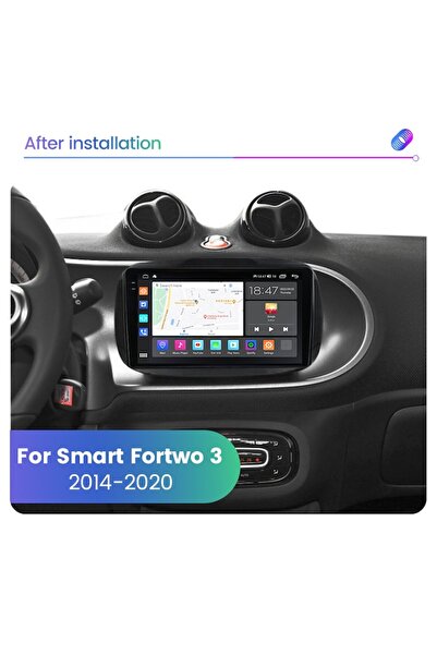 NAVIGPS Navigatie Smart Fortwo 2015-2020, NAVIGPS, QLED 9.5 inch, 8GB RAM, 128GB ROM
