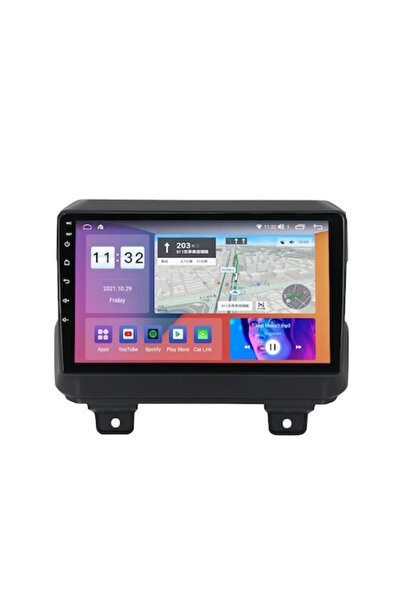 NAVIGPS Navigation Jeep Wrangler from 2018-2022, NAVIGPS, 4GB RAM and 32GB ROM, 9 inch QLED Display