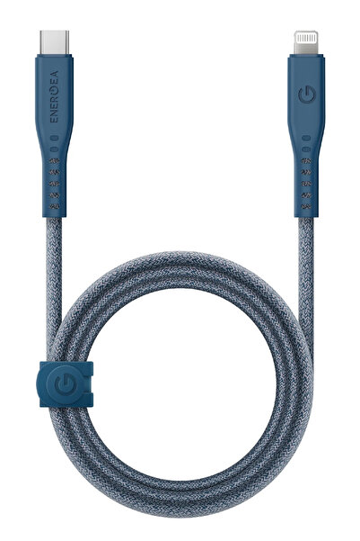 Energea Flux 1,5 M 60 W de tip C la Lightning PD Hızlı Şarj Kablosu
