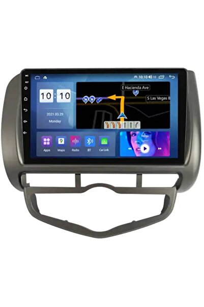 NAVIGPS Navigatie Honda Fit Jazz City LHD din 2002 - 2007, NAVIGPS, 4GB RAM si 64GB ROM, Display QLED 9 inch