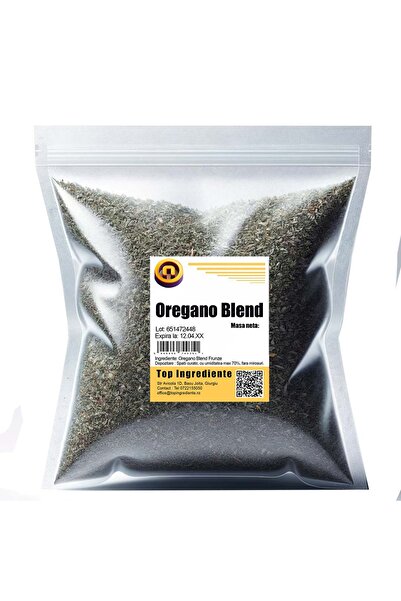 Top Ingrediente Oregano Blend Frunze Deshidratate - 300g