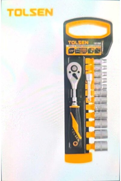 TOLSEN طقم مفتاح حبة 1/4 بوصة - طقم - SET