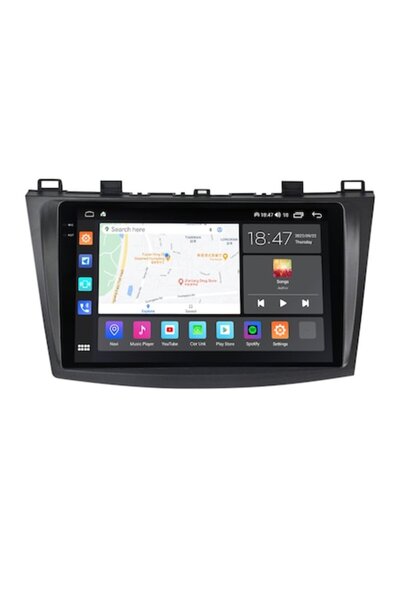 NAVIGPS Sistem de navigație Mazda 3 (2003-2010), NAVIGPS, ecran QLED 2K, Android,