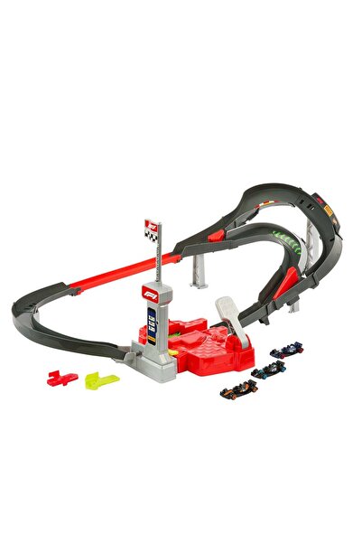 HOT WHEELS Toy Car Track Set, 3 Formula 1® Die-Cast Vehicles in 1:64 Scale: McLaren F1® Team, Alpi