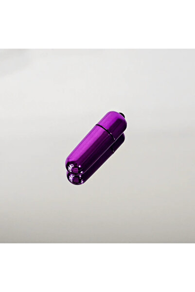 Kulis Grup Sessiz Titreşimli Anal Plug Mini Kurşun Vibratör Mor