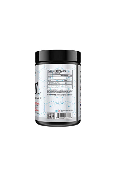 PRO SCİENCE ProScience Nutra Ultra Pure Fish Oil OMEGA-3 1000 mg