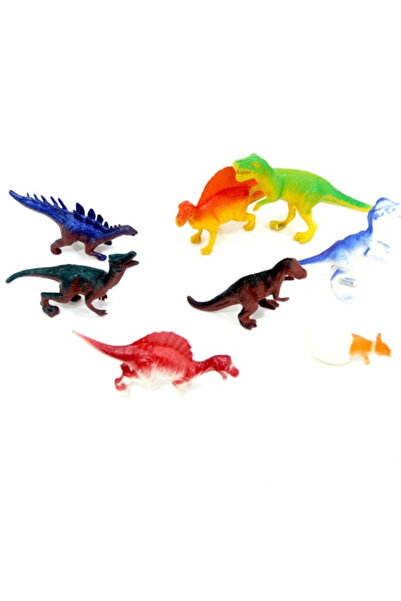 abnturk Ambalaj Boyutu 31*22 8li Oyuncak Dinazor Seti Yerli Üretim 1. Sınıf M...