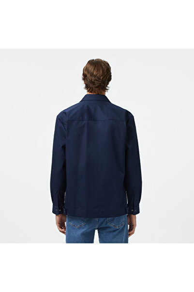 Lacoste Men's Relaxed Fit Navy Blue Shirt