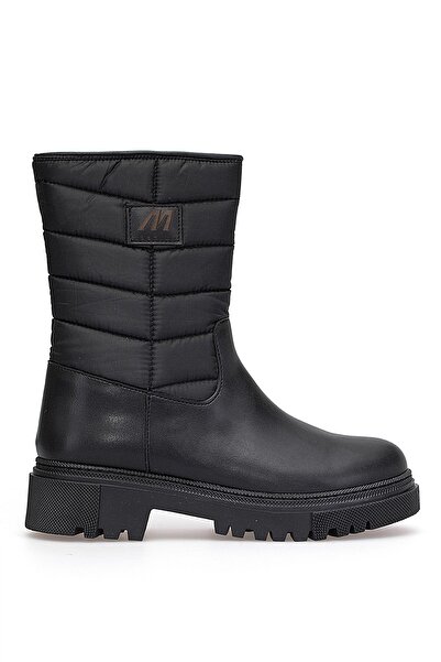M.P. M.P 252-6220ZN Γυναικείες φλατ μπότες μαύρες