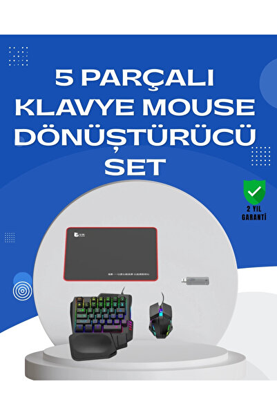 FrereConception Buğz Professional Mobile Game Set |   High Dpi Mouse + Ergonomic Keyboard