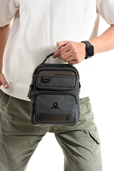 Çanta Trend Mega Bag Canvas Series Multi-Compartment Crossbody/Handheld Men's...