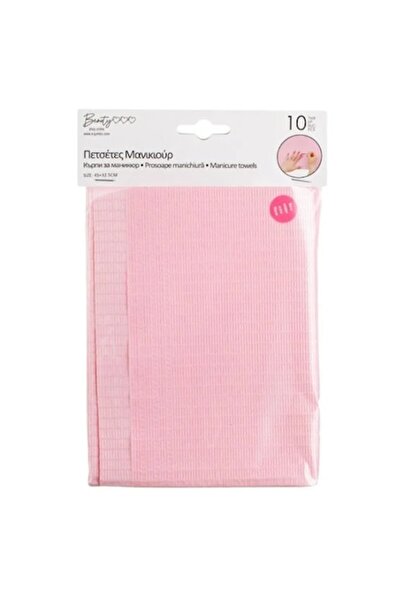 Aneliz Șervețele umede roz de unică folosință pentru manichiură 45x32.5cm - 1...