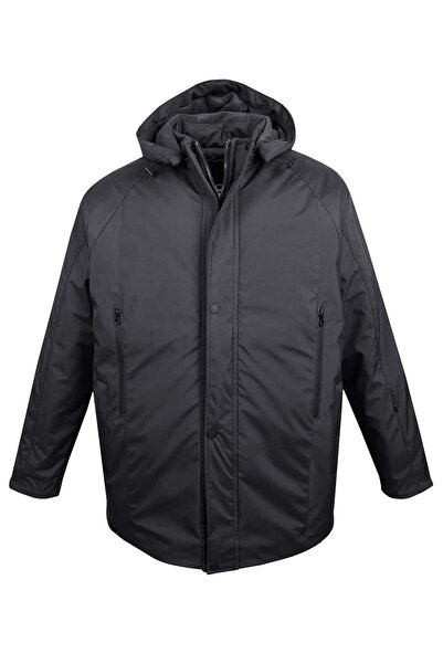 tambattal Large Size Hooded Softshell Coat (Loose Comfortable Fit)