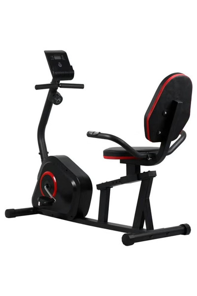 Fitness World Medical Exercise Bike with LCD Display and 8 Adjustable Levels of Magnetic Resistance