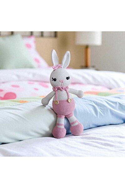 ayta kids clothing toys Amigurumi oyuncak tombul tavşan el yapımı organik