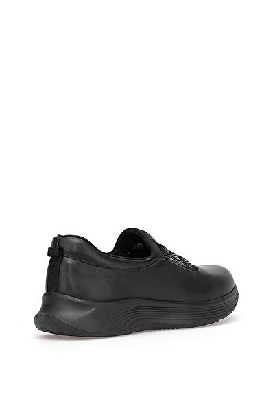 KİNG PAOLO I5209 Belis Women's Genuine Leather Casual Shoes Black