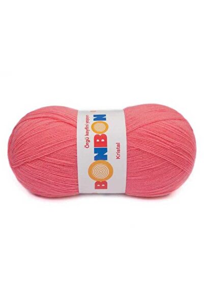 NAKO خيط كريستال بونبون 98230 رفيع وردي اللون للحياكة