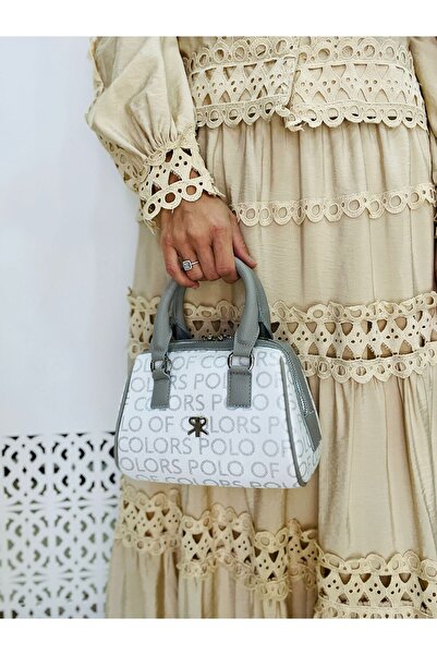 H&D COLLECTİON Polo of Colors Women's Handbag with Crossbody Strap