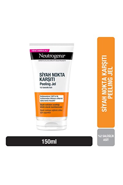 Neutrogena Visibly Clear Siyah Nokta Temizleyici Peeling 150 ml