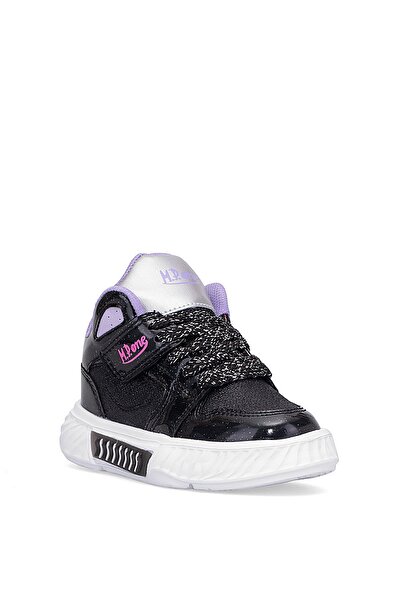 M.P. M.P 252-3510FT Filet Kız Çocuk Yürüyüş Ayakkabısı Siyah - Lila