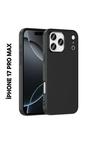 Balerion Apple iPhone 17 Pro Max Kılıf Kadife Lansman Soft Yumuşak Liquid Sil...