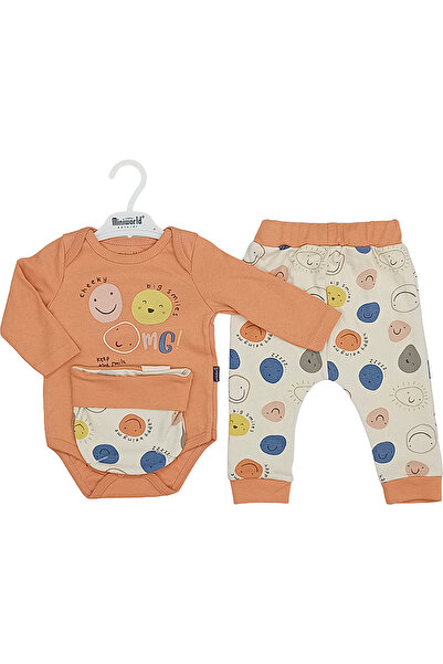 Miniworld Üçlü Takım - Unisex Bebek