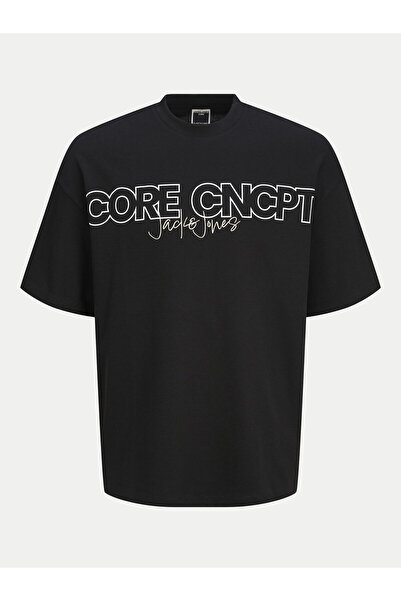 Jack & Jones Τζακ Τζόουνς Τζούνιορ Αγόρι Μπλουζάκι 12263245 Μαύρο