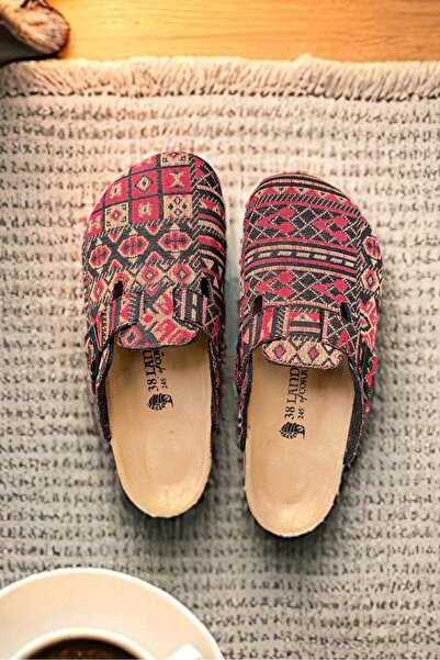 LAND OF CORK LC Anatomical Unisex Natural Cork Sole Rug - Felt Slippers
