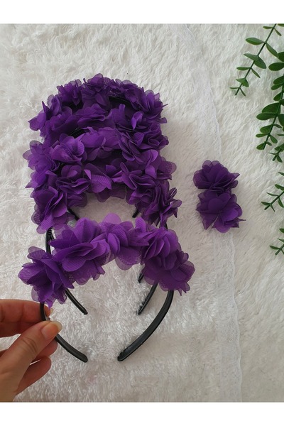 Fiyonks Atölye Set coroană și brățară pentru domnișoară de onoare cu henna, h...