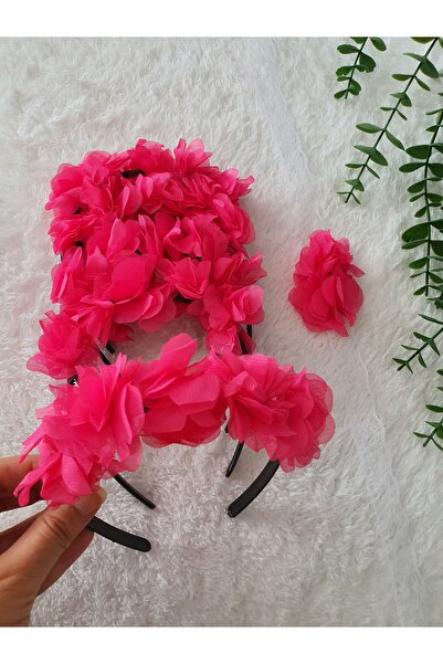 Fiyonks Atölye Set coroană și brățară pentru domnișoară de onoare cu henna, h...