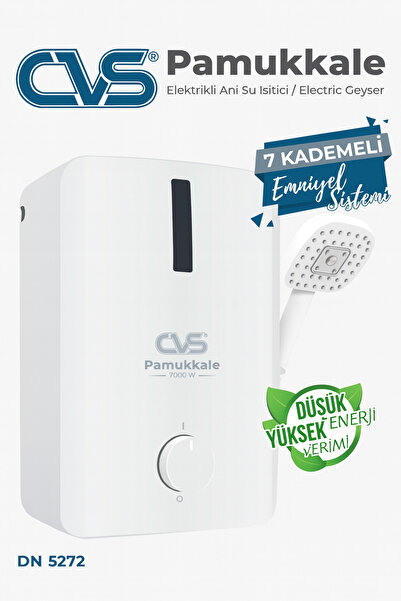 Toptancı Amca Yangına karşı alev almayan yanmaz ELEKTRİKLİ ŞOFBEN Su ısıtıcısı takım 7000W