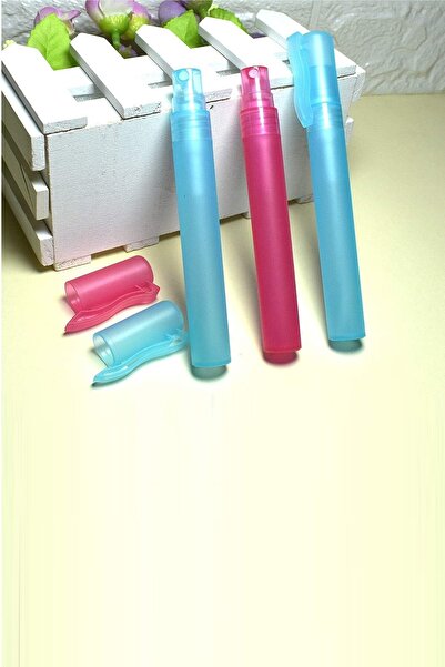 Bundera Boş Kalem Cep Sprey Parfüm Kolonya Şişesi Karışık Renkli ( 5 Adet ) 5 Ml