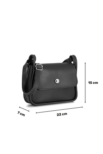 POLOGRAND London Original Women's Stylish & Mini Crossbody Adjustable Strap Luxury Soft Leather Flap Small Shoulder Bag