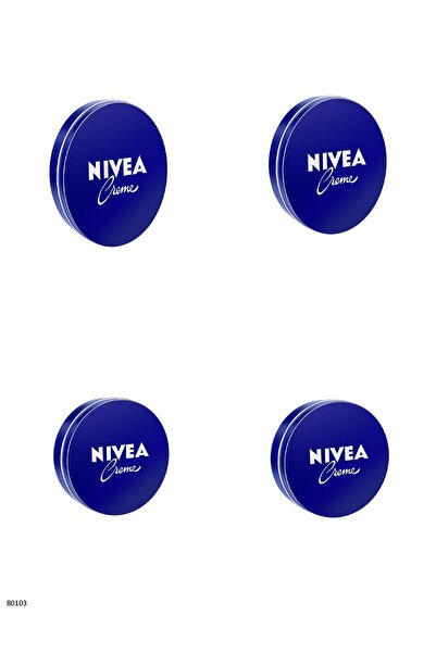 NIVEA 80103 Cream 75ml 4 Pcs