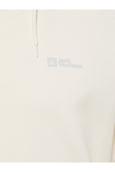 Jack Wolfskin Ανδρικό Φούτερ A63872 Εκρού