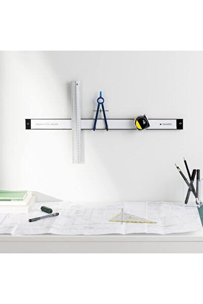 Navaris Bară magnetică pentru scule, 60 x 5 cm, capacitate de încărcare 15 kg...