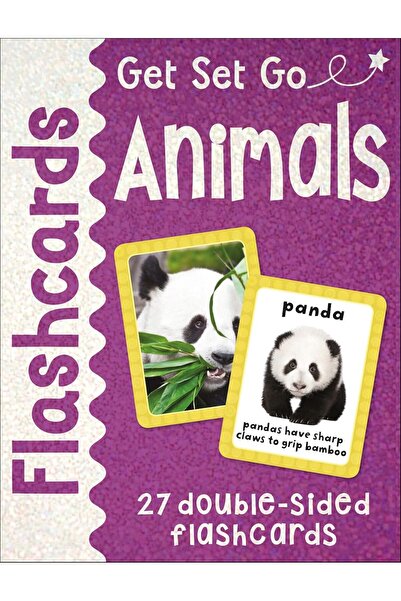 MILES KELLY بطاقات تعليمية عن الحيوانات - كلمات جديدة وتعلم الصور للأطفال الصغار